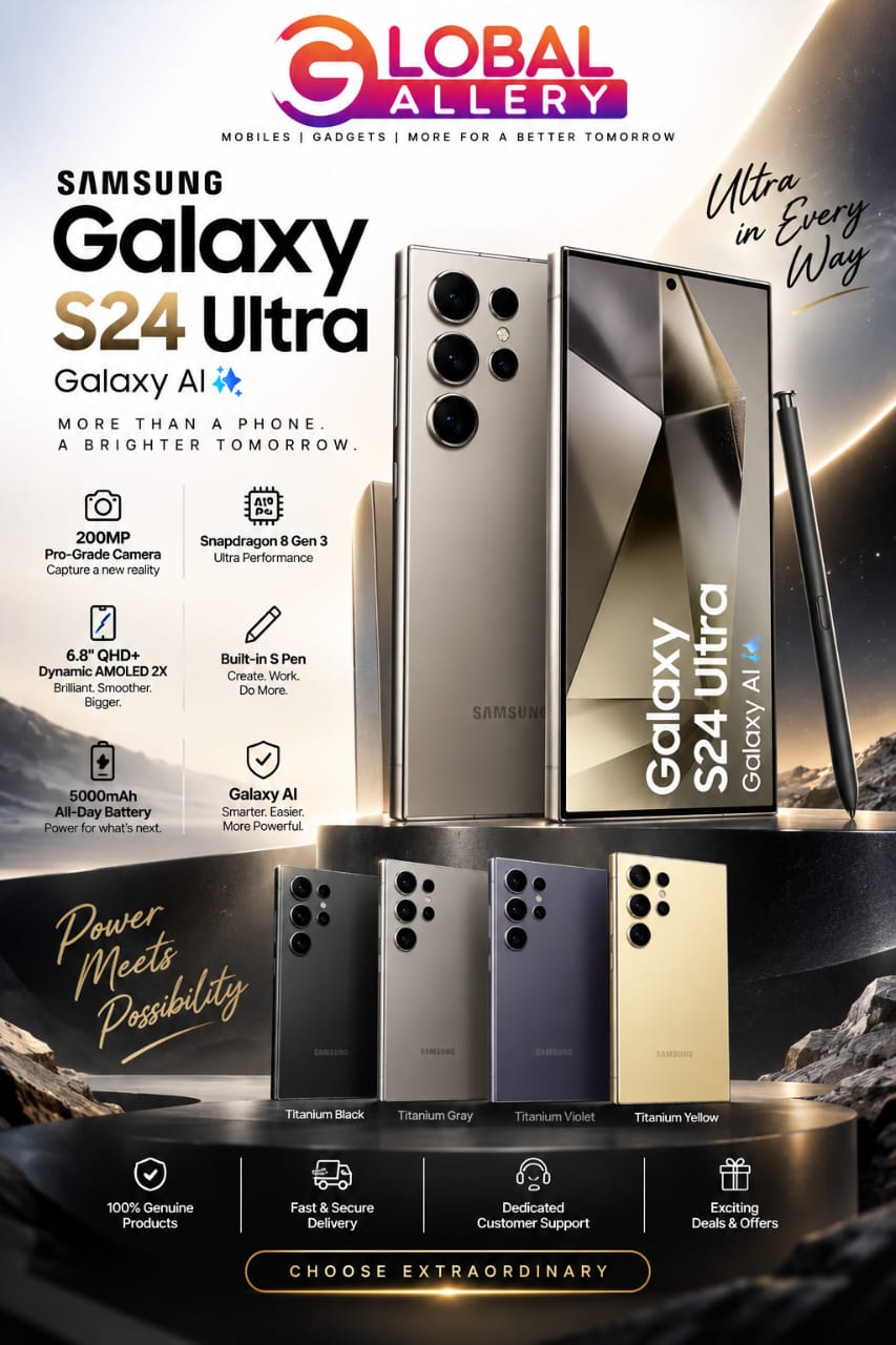 Samsung Galaxy S24 Ultra offer poster